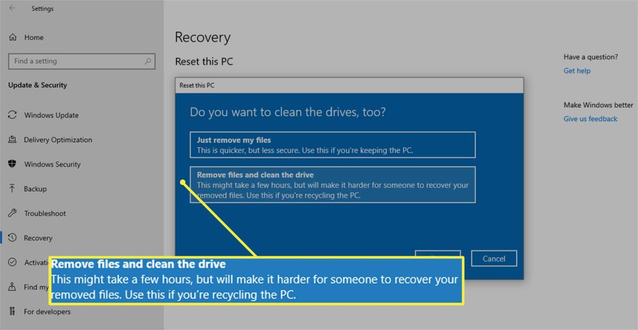 Step-By-Step How To Reset Your Laptop Without Losing Files