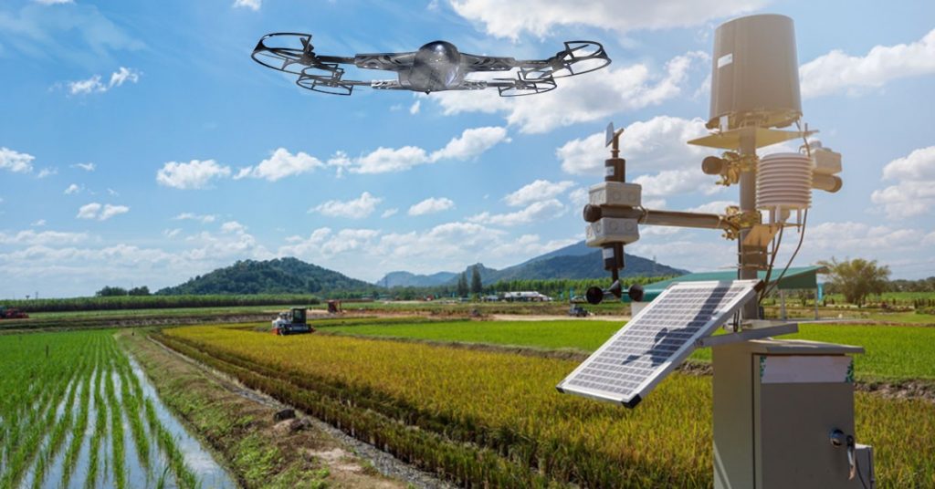 Revolutionizing Modern Farming with Smart Agriculture and IoT ... Revolutionizing Agriculture: How AI Drones Monitor Crop Health in Real-Time