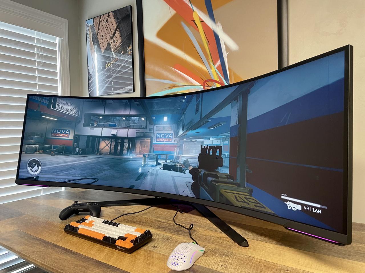 Samsung Odyssey Neo G9 57-inch Review: An Absolutely Impressive Gaming ... Samsung Odyssey Neo G9 Monitor Review: Is Bigger Always Better?